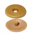 دکمه کمربند ایمنی - نر و ماده - بژ thumb 1