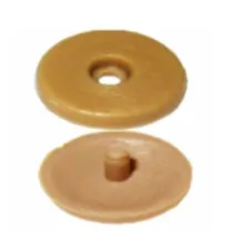 دکمه کمربند ایمنی - نر و ماده - بژ gallery0