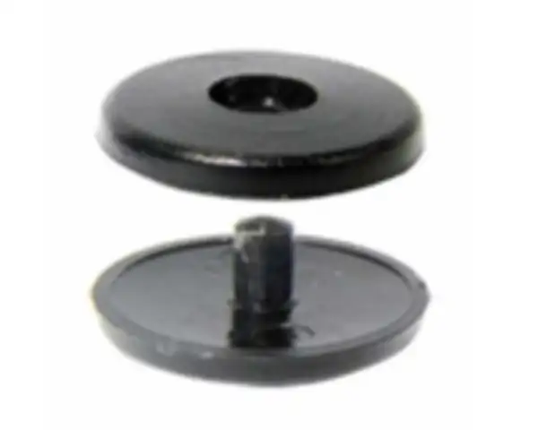 دکمه کمربند ایمنی - نر و ماده - مشکی