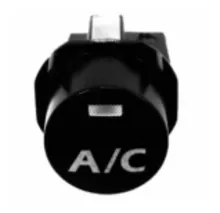 دکمه AC کولر 405- جدید (مشکی) gallery0